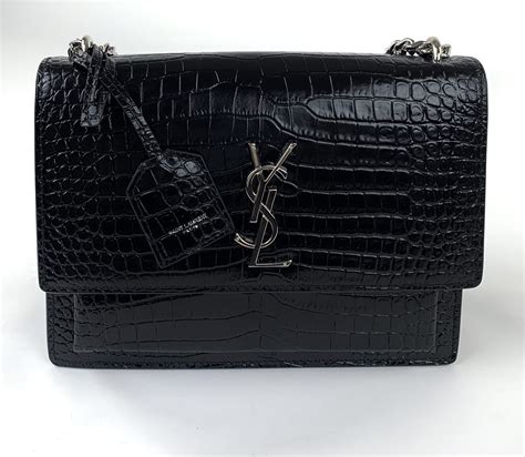 ysl taupe bag|crocodile ysl bag.